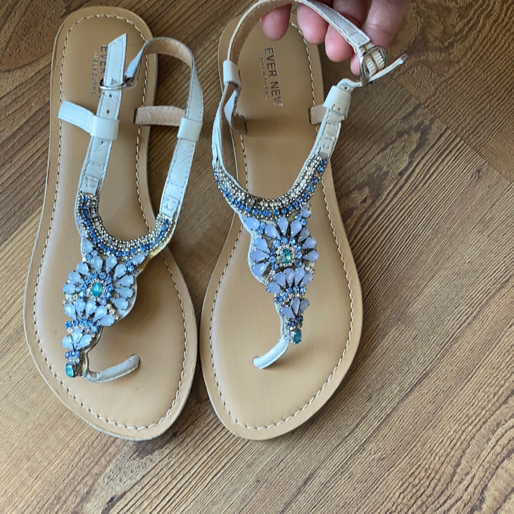 EVER NEW bling front sandals